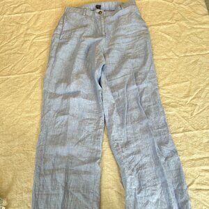 J Crew Linen Pants size Small Tall